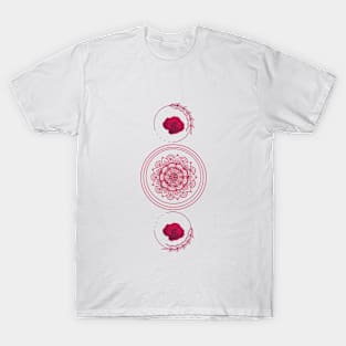 Red Rose Rooting T-Shirt